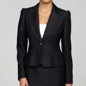NINE WEST | Suit Jacket Blazer in Graphite Black